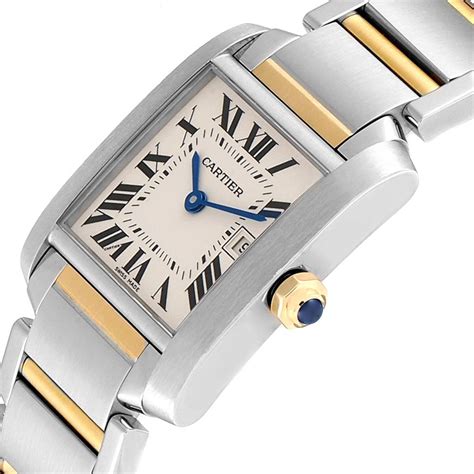 cartier womens watch tank|cartier tank watch women's price.